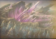 The crashed ship at Azuremyst Isle.