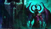 Illidan in Outland.