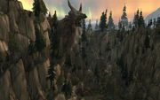 Viewed from the ground of Bleeding Vale.
