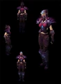 Human female wearing Lieutenant Commander's Guard