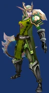 A night elf warden