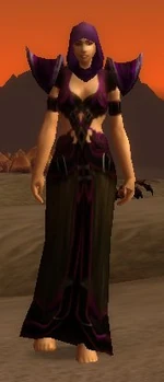 Human wearing Twilight Trappings