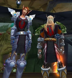 Ordevaas and Liadrin in Shattrath