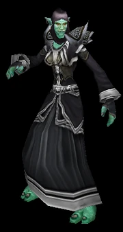 Troll female wearing Ironweave Battlesuit