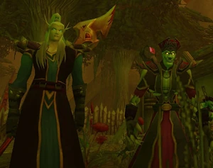 Lord Kel'theris and Master Sekhesmet at Stonard