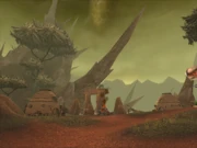 Mok'Nathal Village within the Blade's Edge Mountains
