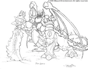 Pit lord in art