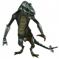A Dinolfos from Twilight Princess