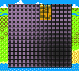 The in-game map of Goron Mountain