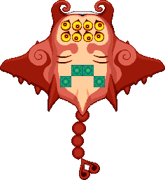The larger, red Gyorg