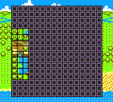 The in-game map of Spool Swamp