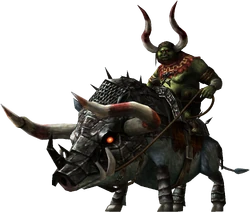 King Bulblin, atop Lord Bullbo