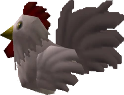 Artwork of a Cucco from Ocarina of Time