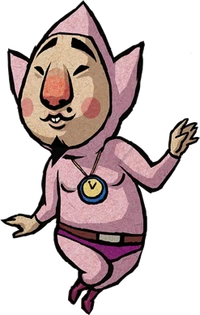 Artwork of Ankle as he appears in The Wind Waker