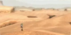 Link in the Gerudo Desert