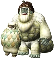 Yeto (right) and Yeta, the only known Yetis