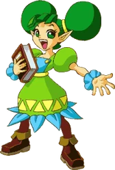 Artwork of Farore from Oracle of Ages
