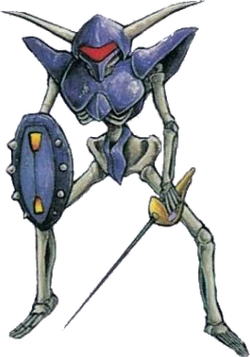 Artwork of a Stalfos Knight from A Link to the Past
