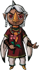 Artwork of Prince Komali after receiving his scale from Valoo