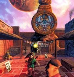 Artwork of Link in South Clock Town