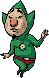 Artwork of Tingle from The Wind Waker