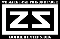 The official logo of the Zombie Squad organization.