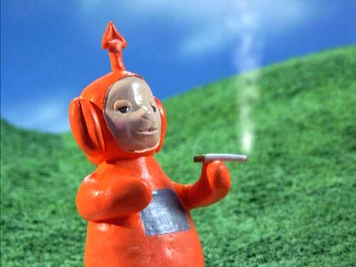 Teletubby Smokes - Robot Chicken Wiki