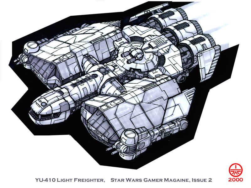 YU-410 Light Freighter - The Star Wars: Exodus Visual Encyclopedia ...