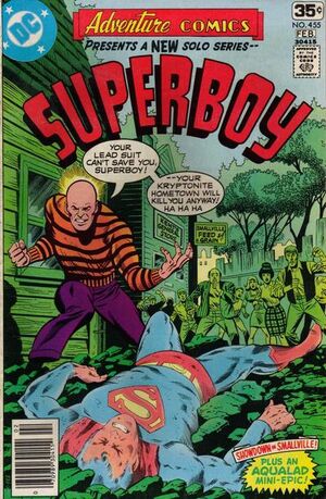 Cover for Adventure Comics #455 (1978)