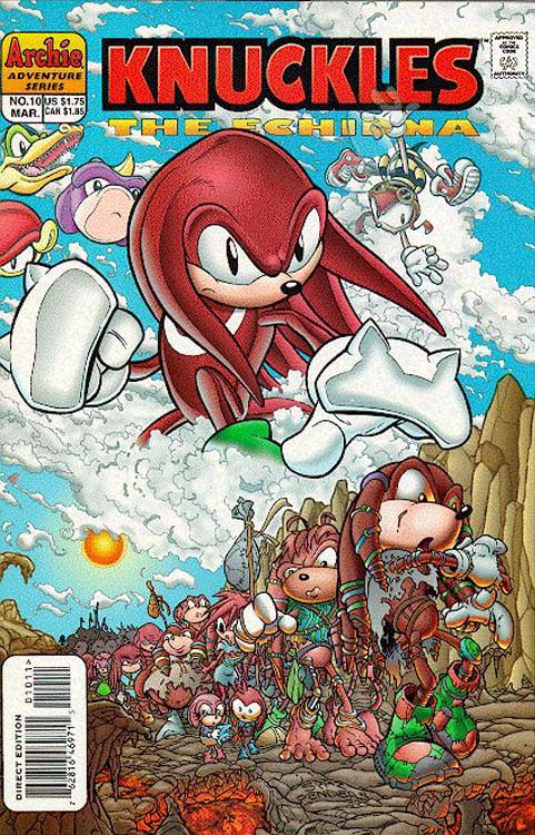 Archie Knuckles the Echidna Issue 10 - Mobius Encyclopaedia - Sonic the ...