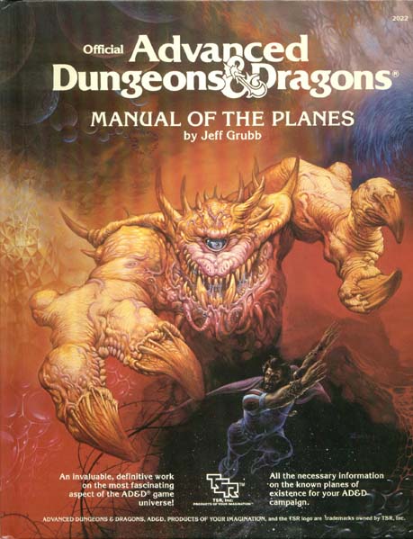 Publication:Manual of the Planes (1e) - Dungeons and Dragons Wiki