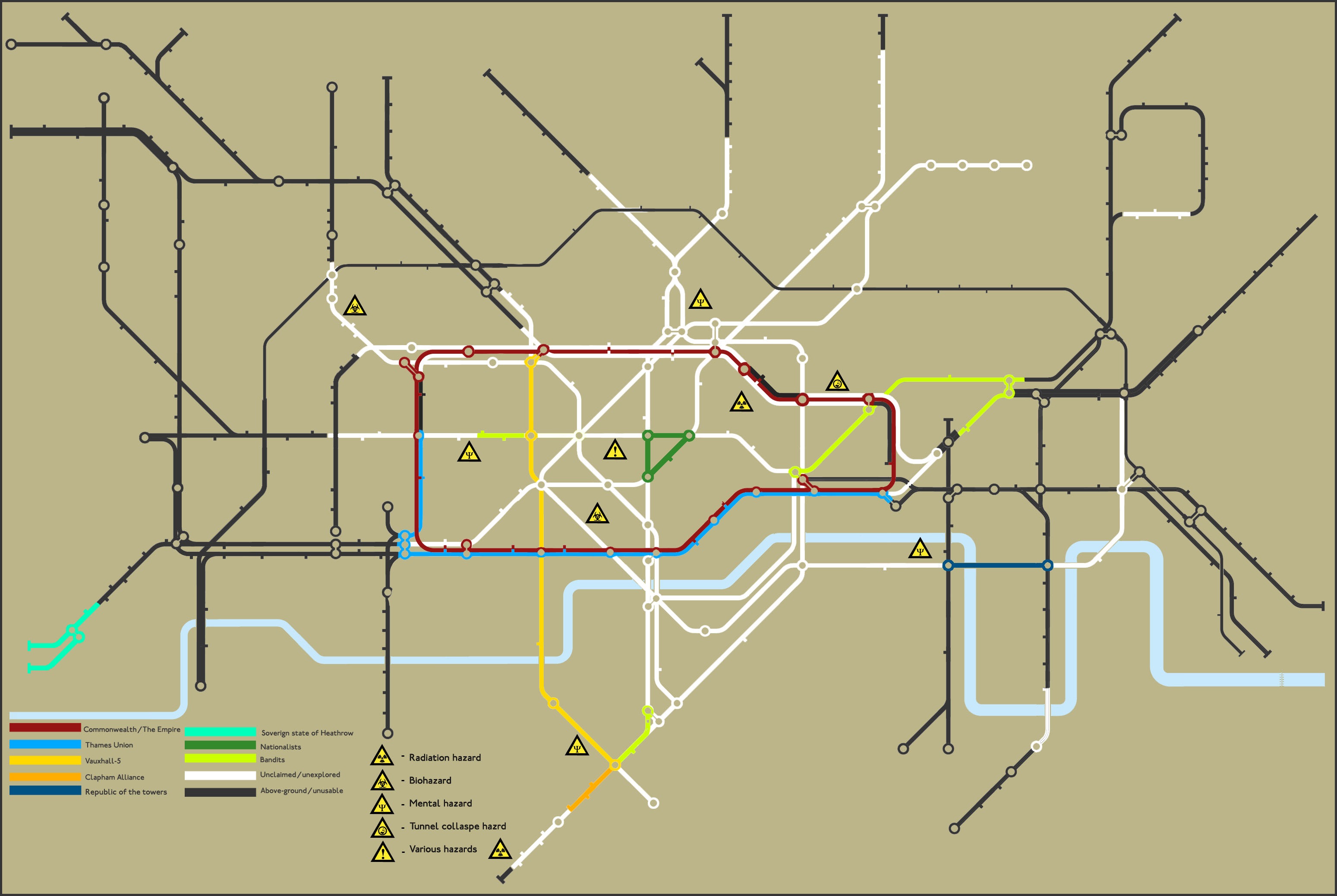 Post-apocalyptic London Underground - Tube 2022 Wiki