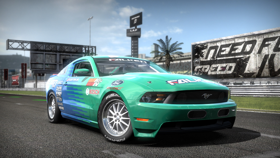 Falken tire ford mustang gt rc car #4