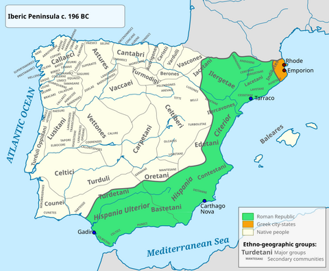 Iberian Peninsula - 196 BC - Builders of Nations Wiki