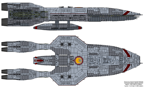 Titan Class Gunstar - Battlestar Galactica Fanon Wiki