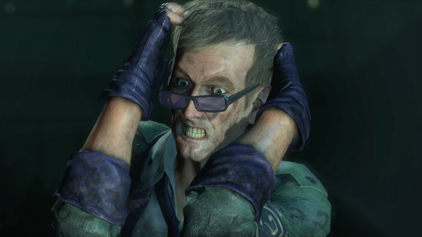 Riddler challenges arkham city