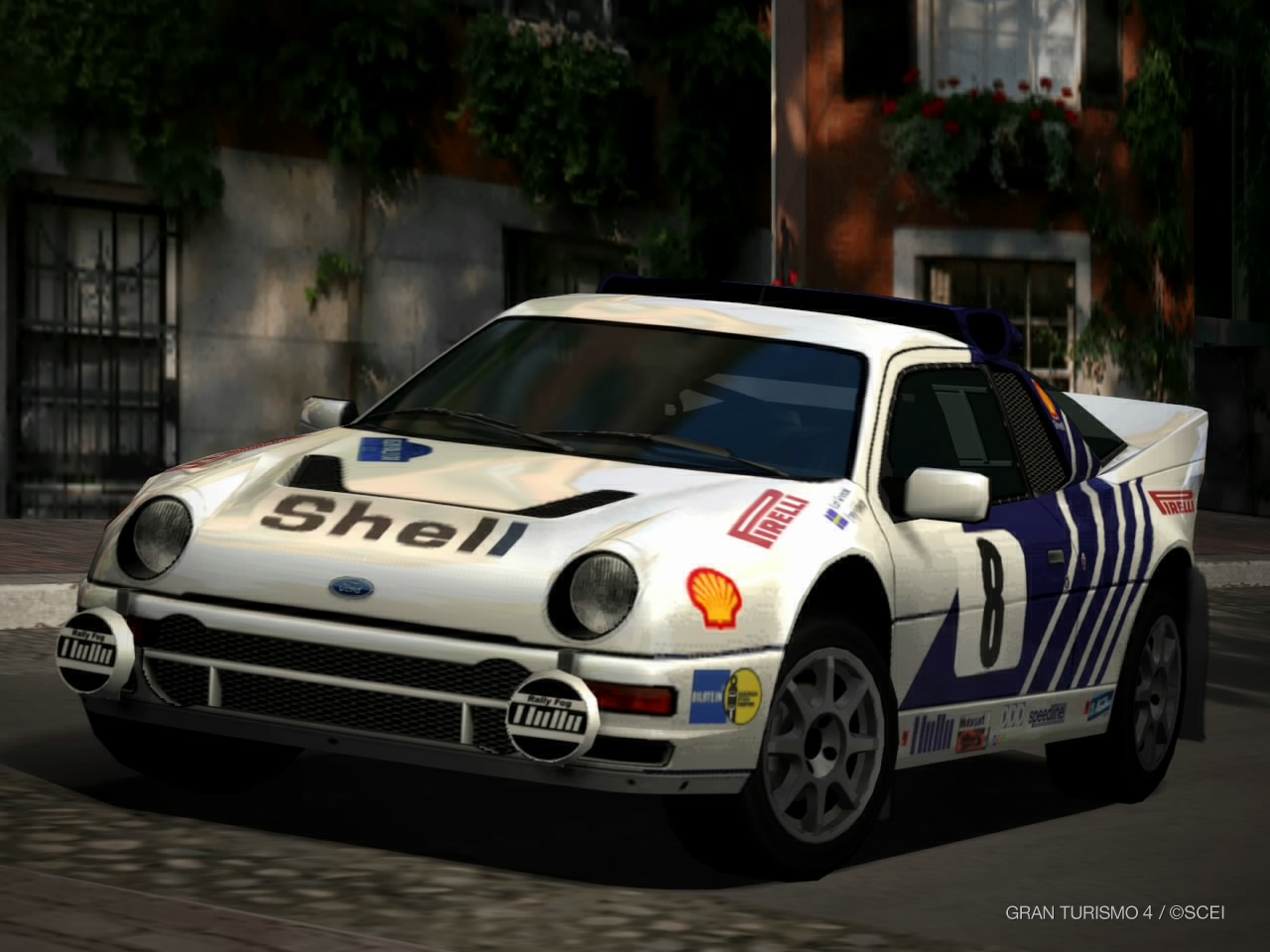 Ford rs200 rally #7