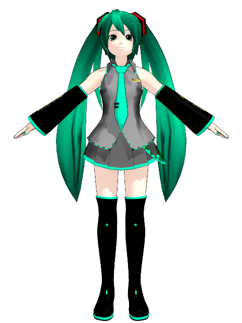 Miku Hatsune (Sosou) - MikuMikuDance Wiki