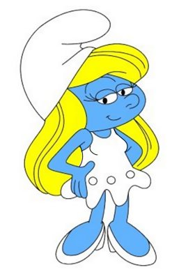 Image - Smurfette Cartoon 3A.jpg - Smurfs Fanon Wiki