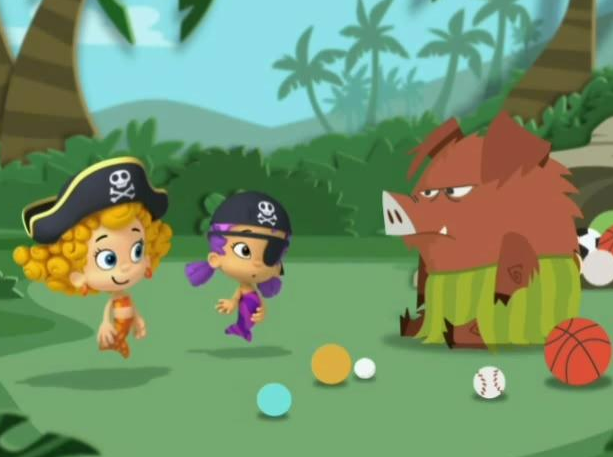 The Pirates and the Ball Hog - Bubble Guppies Wiki