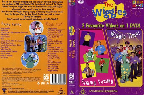 Yummy Yummy + Wiggle Time DVD - WikiWiggles