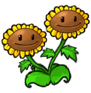 Twin Sunflower - Plants vs. Zombies Wiki, the free Plants vs. Zombies ...