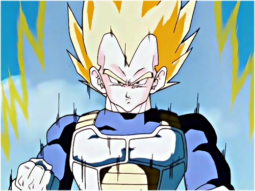 Android Saga: Super Saiyan Goku vs. Super Saiyan Vegeta